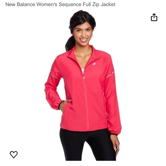 New Balance Women's Sequence Full Zip Jacket - Picture 7 of 10